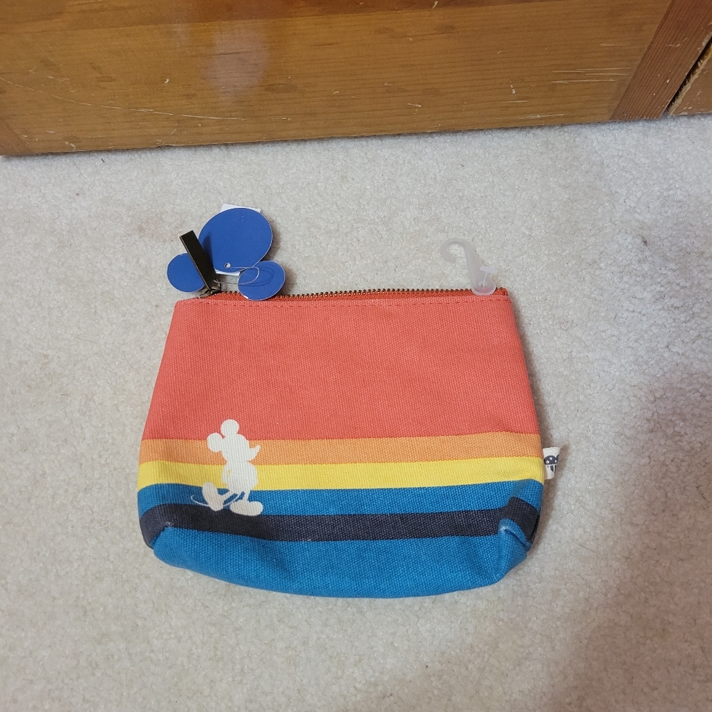 Junk Food Disney Rainbow 90th Anniversary Makeup bag